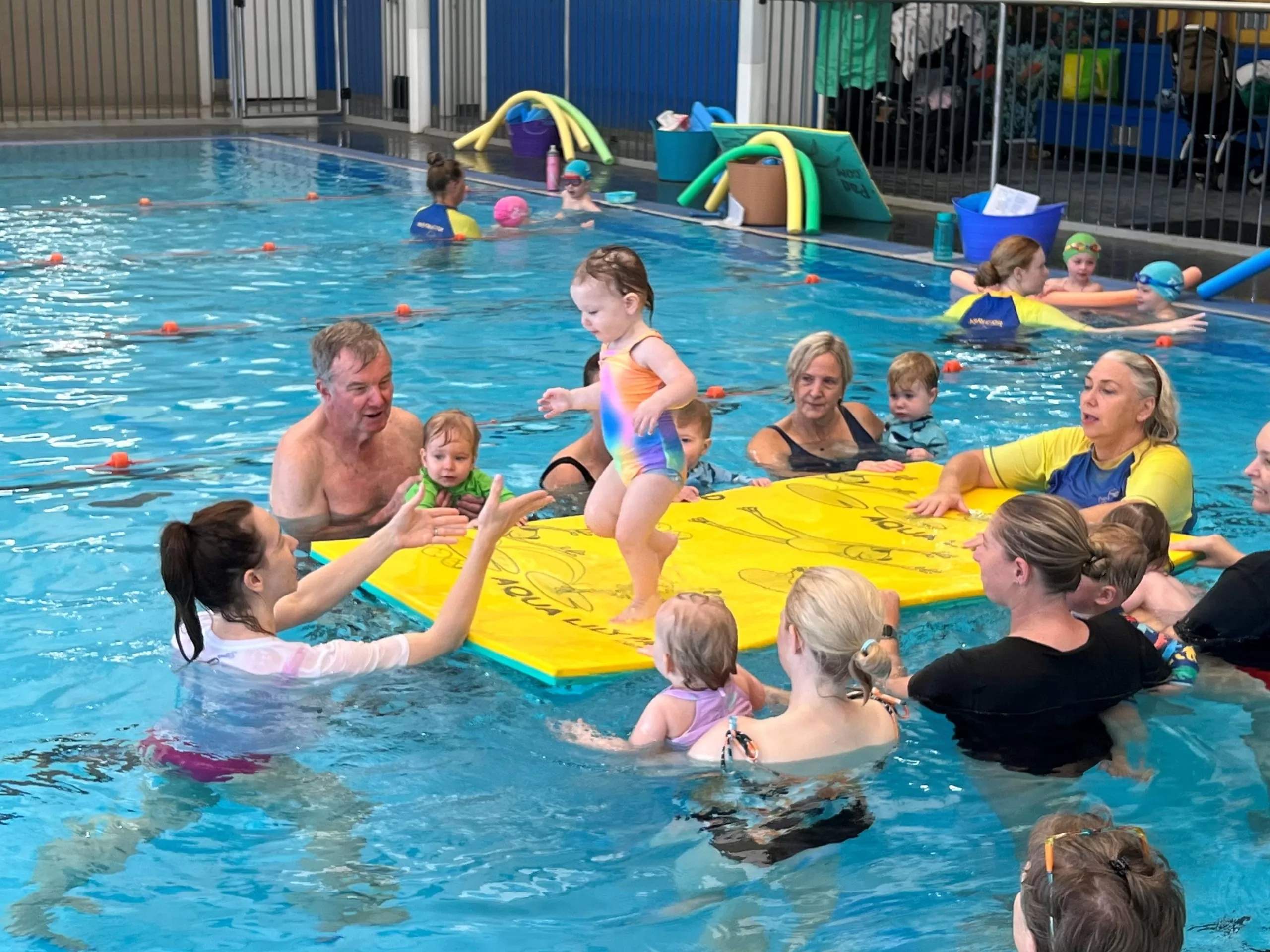 Ducks-on-mat-1-scaled.jpg Kid Learn Swimming Terry Hills
